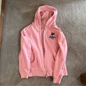 Minnie Embroidered Zip Up